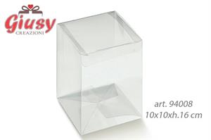 Scatola Automatica In Pvc Trasparente 10x10xh.16 Cm 10*200