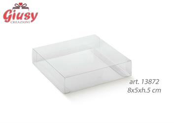 Astuccio Trasparente In Pvc 8x5xh.5 Cm 10*200