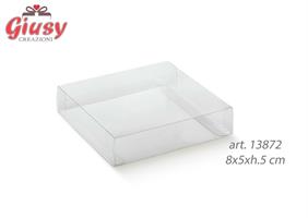 Astuccio Trasparente In Pvc 8x5xh.5 Cm 10*200