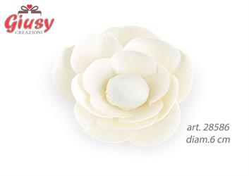 Fiore Avorio Con Adesivo Diametro 6 Cm 96*576