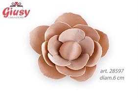 Fiore Cipria Con Adesivo Diametro 6 Cm 96*576