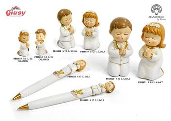 Bimbo Inginocchiato In Preghiera In Resina 7,5 Cm 12*144