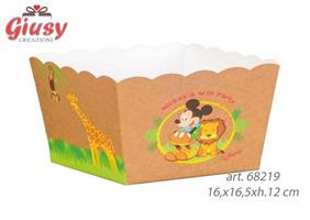 Vaso Mickey Savana 165x165xh.120Mm 10*50