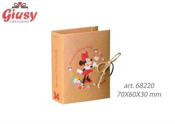 Book Minnie Flowers 70x60x30Mm 10*200