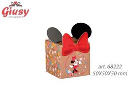 Cubo Minnie Flowers 50x50x50Mm 10*200