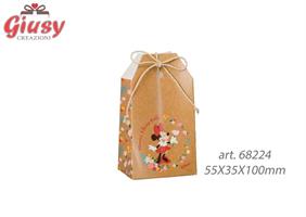 Tag Minnie Flower 55x35x100Mm 10*200
