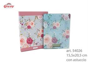 Bilancia Decoro Pink & Roses Max 5 Kg 15,5x20,5 Cm Completa Di Astuccio 1*24