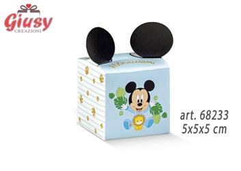 Cubo Con Orecchie Mickey Baby Lion 5x5xh.5 Cm 10*200