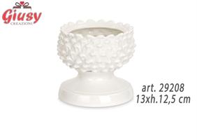 Vaso Pigna In Porcellana 13xh.12,5 Cm 1*27