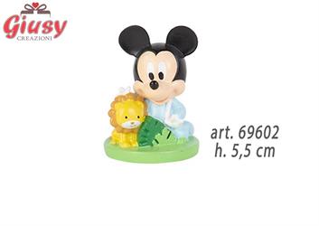 Mickey Con Leone Walt Disney Collezione Baby AbbracciamiH.5,5 Cm 12*144