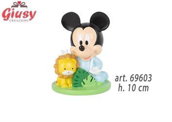 Michey Con Leone Walt Disney Collezione Baby Abbracciami H.10 Cm 12*72