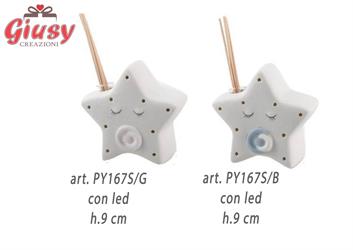 Profumatore Stella Girl Con Led H.9 Cm Con Astuccio