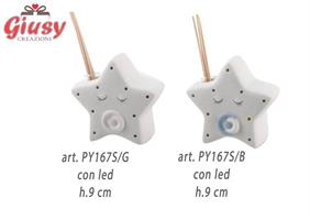 Profumatore Stella Girl Con Led H.9 Cm Con Astuccio