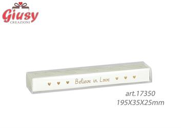 Astuccio 5 Confetti Belive Love 95x35xh.25Mm 10*100