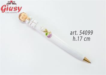 Penna Con Bimbo Comunione In Resina H.17 Cm 12*288