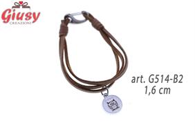 Braccialetto Tienimi Con Te Con Ciondolo Gufetto 1,6 Cm