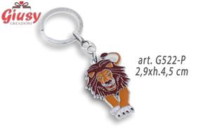 Portachiave Con Leone Della Savana 2,9xh.4,5 Cm