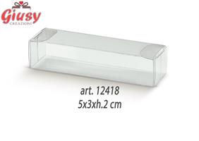 Astuccio Trasparente In Pvc 5x3xh.2 Cm 10*200