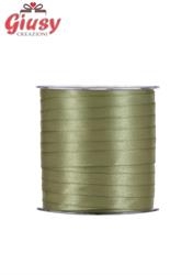 Nastro Doppio Raso Mm10x100Metri Colore Verde Salvia