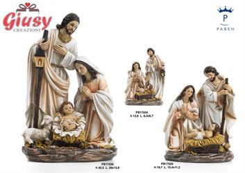 Gruppo Natività In Resina 19,7 Cm 2*12