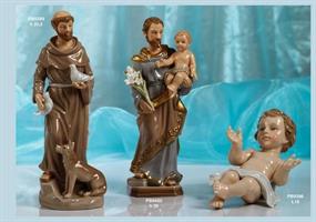San Francesco In Porcellana Navel h.20 Cm 1*24