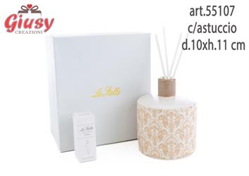 Profumatore In Porcellana Collezione Florentia diametro 10xh.11 Cm Completo Di Astuccio 1*18