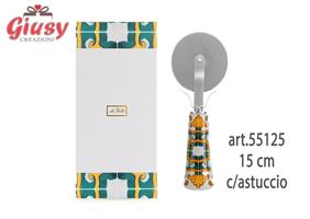 Taglia Pizza Collezione Smeralda 15 Cm Completo Di Astuccio 1*36