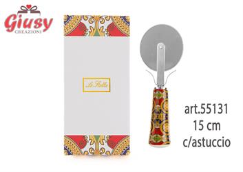 Taglia Pizza Collezione Royal Carousel 15 Cm Completo Di Astuccio 1*36