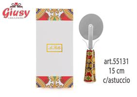Taglia Pizza Collezione Royal Carousel 15 Cm Completo Di Astuccio 1*36