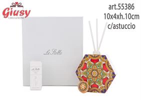 Profumatore Esagonale Collezione Royal Carousel 10x4xh.10 Cm 1*36