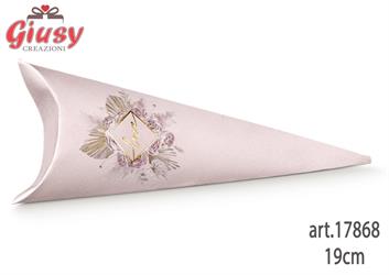 Cono Busta 19 Cm Linea Pampas Con Stampa A Caldo 10*200