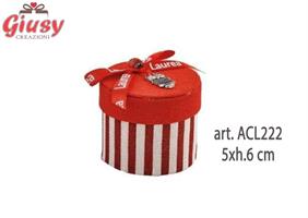 Portaconfetti Per Laurea Con Applicazione Gufetto 5xh.6 Cm 12*144