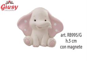 Magnete Elefantino Girl In Resina H.5 Cm 12*288