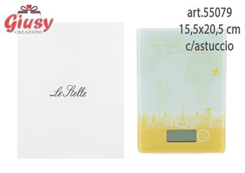 Bilancia Collezione Travel Of Love Max 5 Kg 15,5x20,5 Cm Completa Di Astuccio 1*24