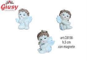 Angioletti Con Magnete 3 Soggetti Assortiti In Resina H.5 Cm 12*144