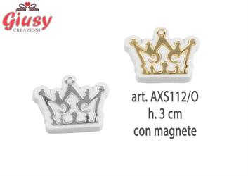 Magnete Gessetto Con Corona In Plexi H.3 Cm 12*360