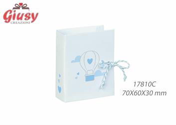 Book Ballon Azzurro 70X60X30 Mm 10*200