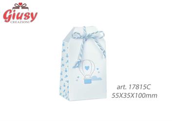 Tag Balloon Azzurro  55X35X100 Mm 10*200