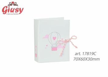 Book Balloon Rosa 70x60x30 Mm 10*200