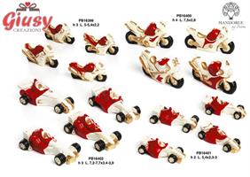 Moto Da Corsa In Resina 4 Soggetti Assortiti H.3 Cm 48*192