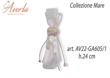 Segnaposto Bianco H.24 Cm Collezione Mare