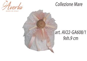 Cilindro Colore Bianco 9xh.9 Cm Collezione Mare