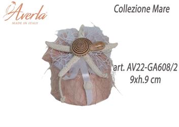 Cilindro Colore Nude 9xh.9 Cm Collezione Mare
