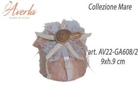 Cilindro Colore Nude 9xh.9 Cm Collezione Mare