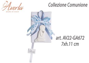 Vangelo Con Gessetto Bimbo Comunione 7xh.11 Cm Completo Di Astuccio Cilindro Collezione Comunione