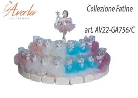 Cesto Con 20 Calici Assortiti Di Colore Collezione Fatine