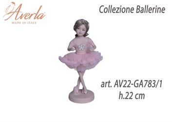 Ballerina In Piedi Media Rosa Baby In Porcellana Di Capodimonte H.22 Cm Collezione Ballerine Completa Di Astuccio Cilindro