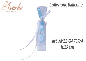 Chiudipacco Azzurro Kristal H.25 Cm Collezione Ballerine