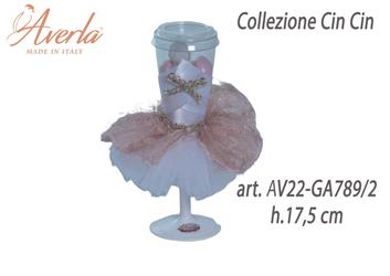 Calice Princess Nude H.17,5 Cm Collezione Cin Cin