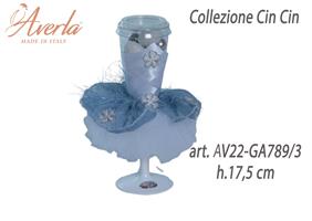 Calice Princess Avion H.17,5 Cm Collezione Cin Cin